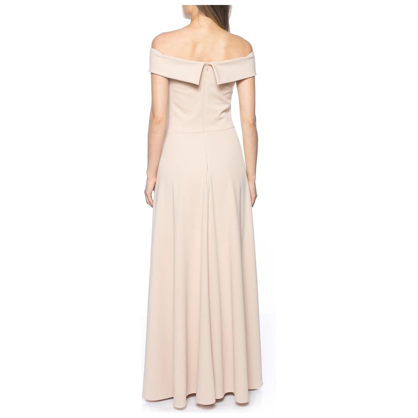 Champagne Off Shoulder Jumpsuit