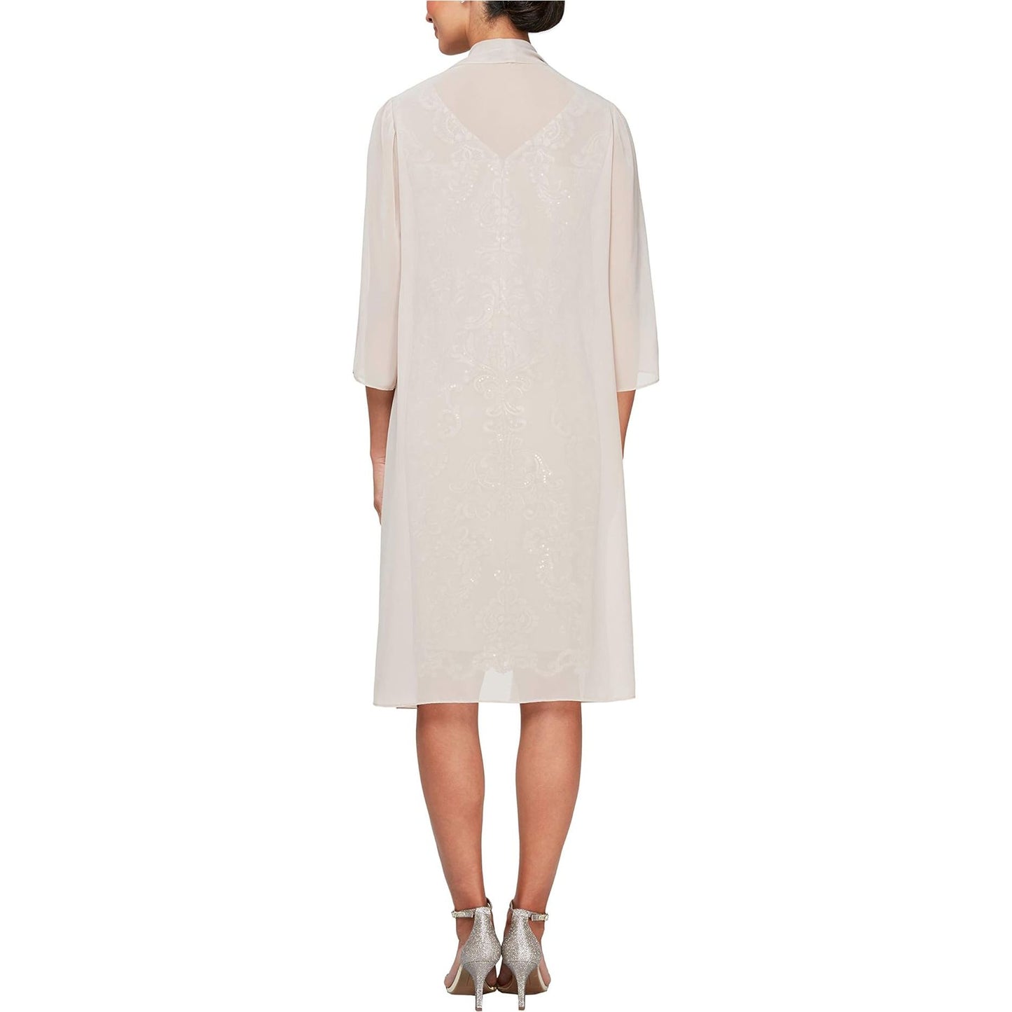 Alex Evenings Short Brides Dress