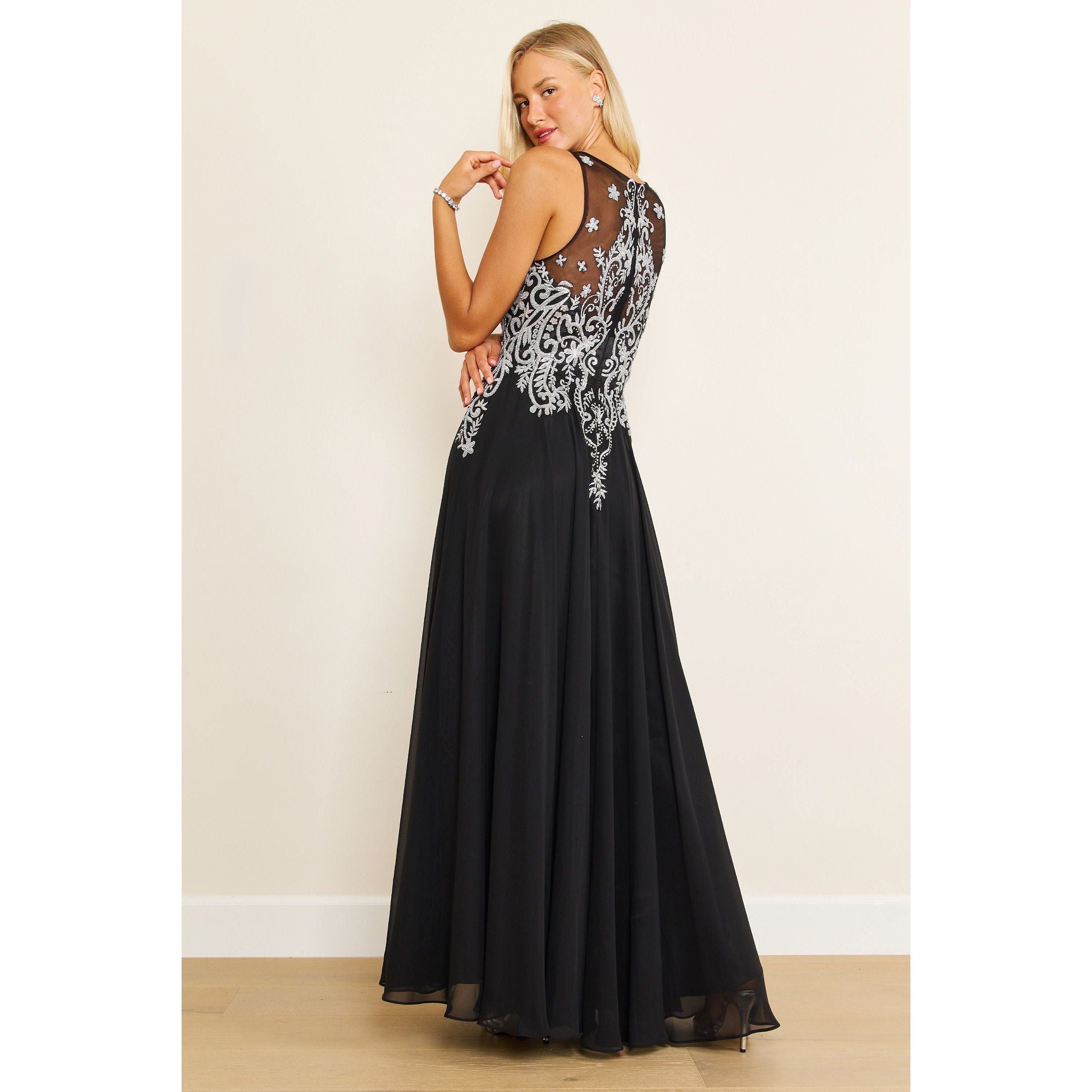 Formal Party Gown Black Tie