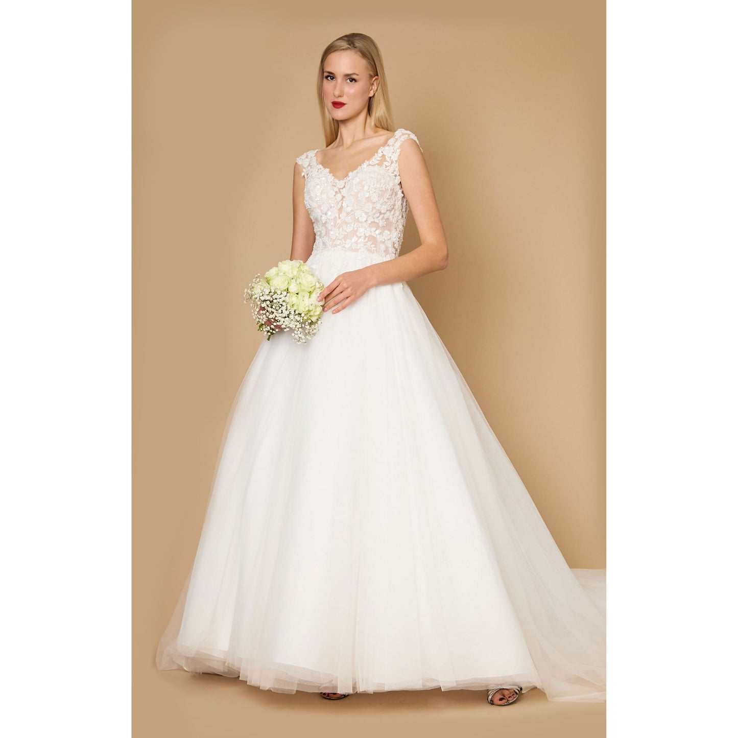 Lace Wedding Dress Off White