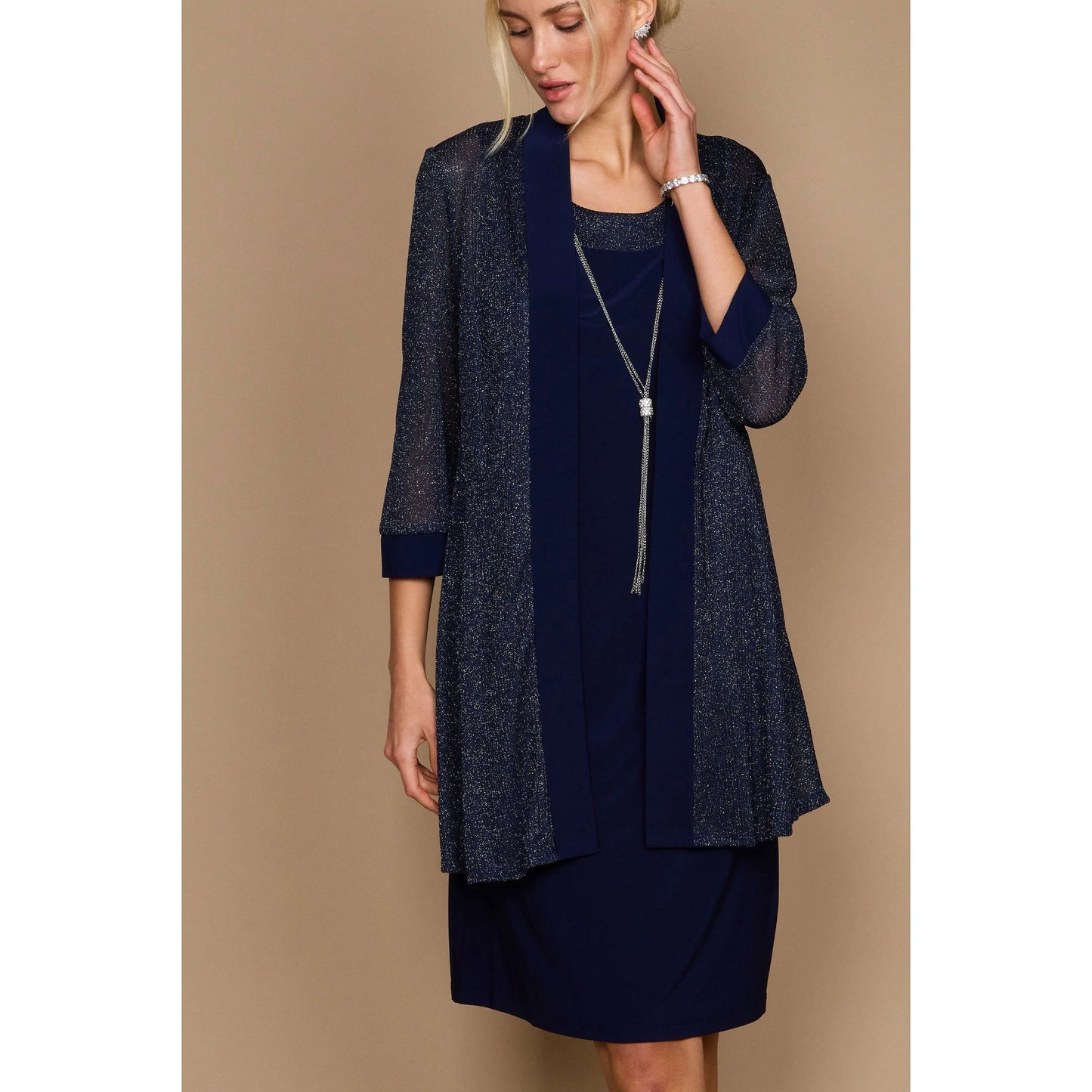 Plus Size Short Jacket Dress