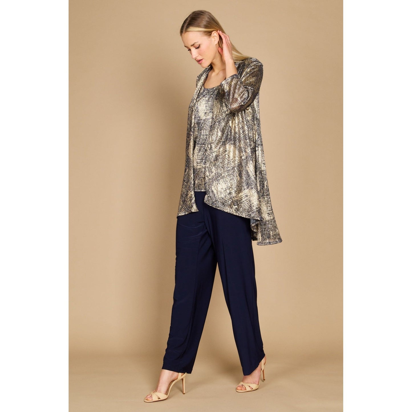 Formal Duster Pant Suit