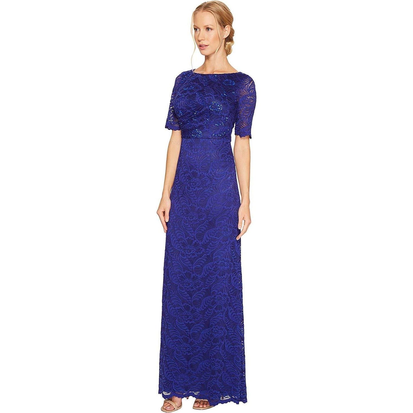 Adrianna Papell Floral Long Formal