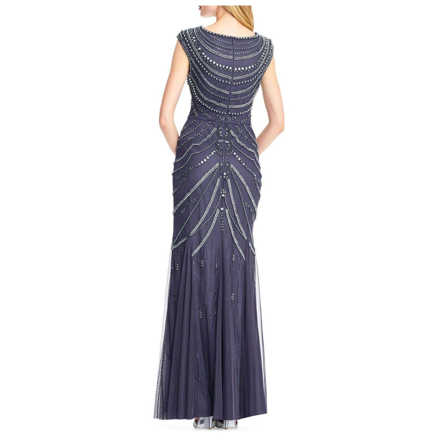 Adrianna Papell Formal Mesh Dress