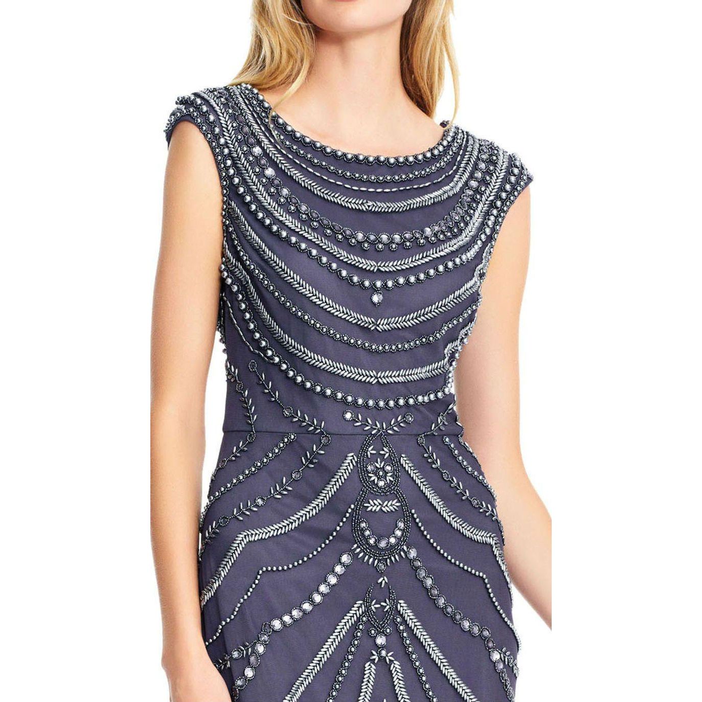 Adrianna Papell Formal Mesh Dress