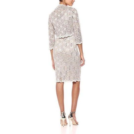 Sleeveless Short Lace Dress
