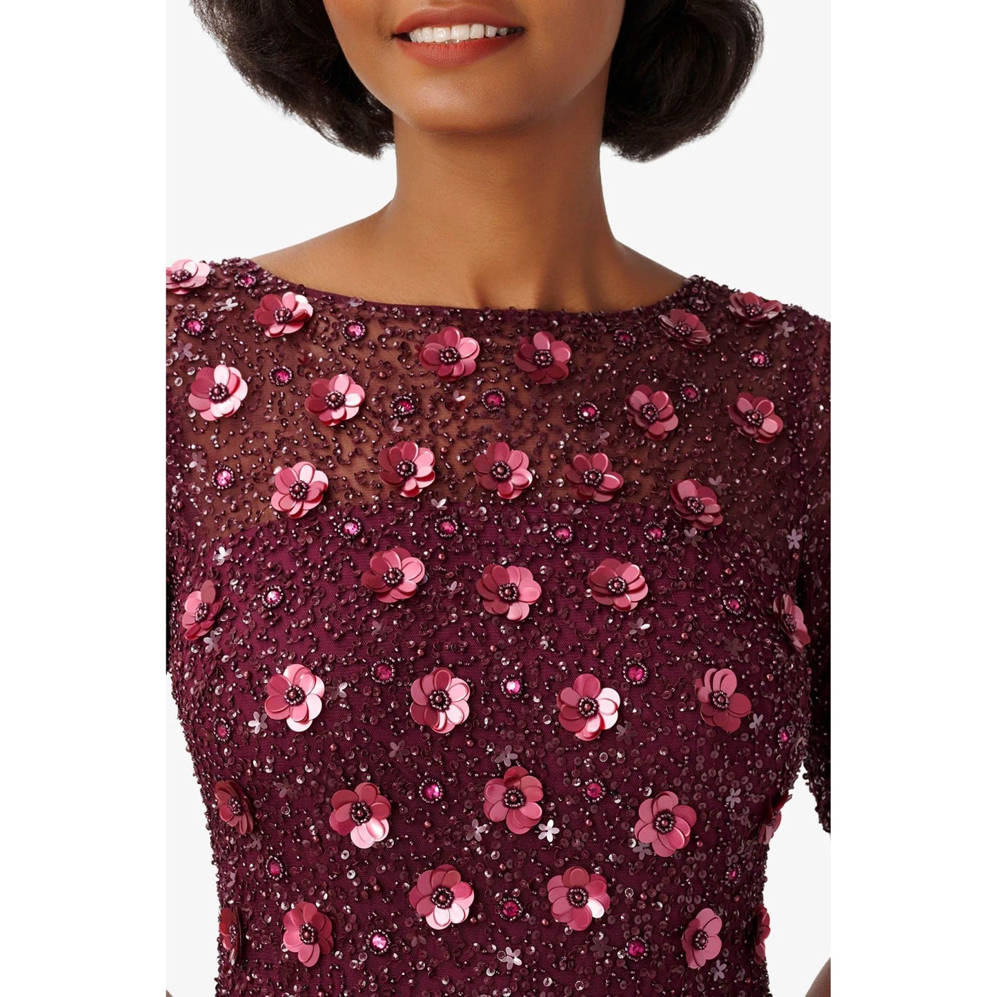 Adrianna Papell Formal Beaded Dress