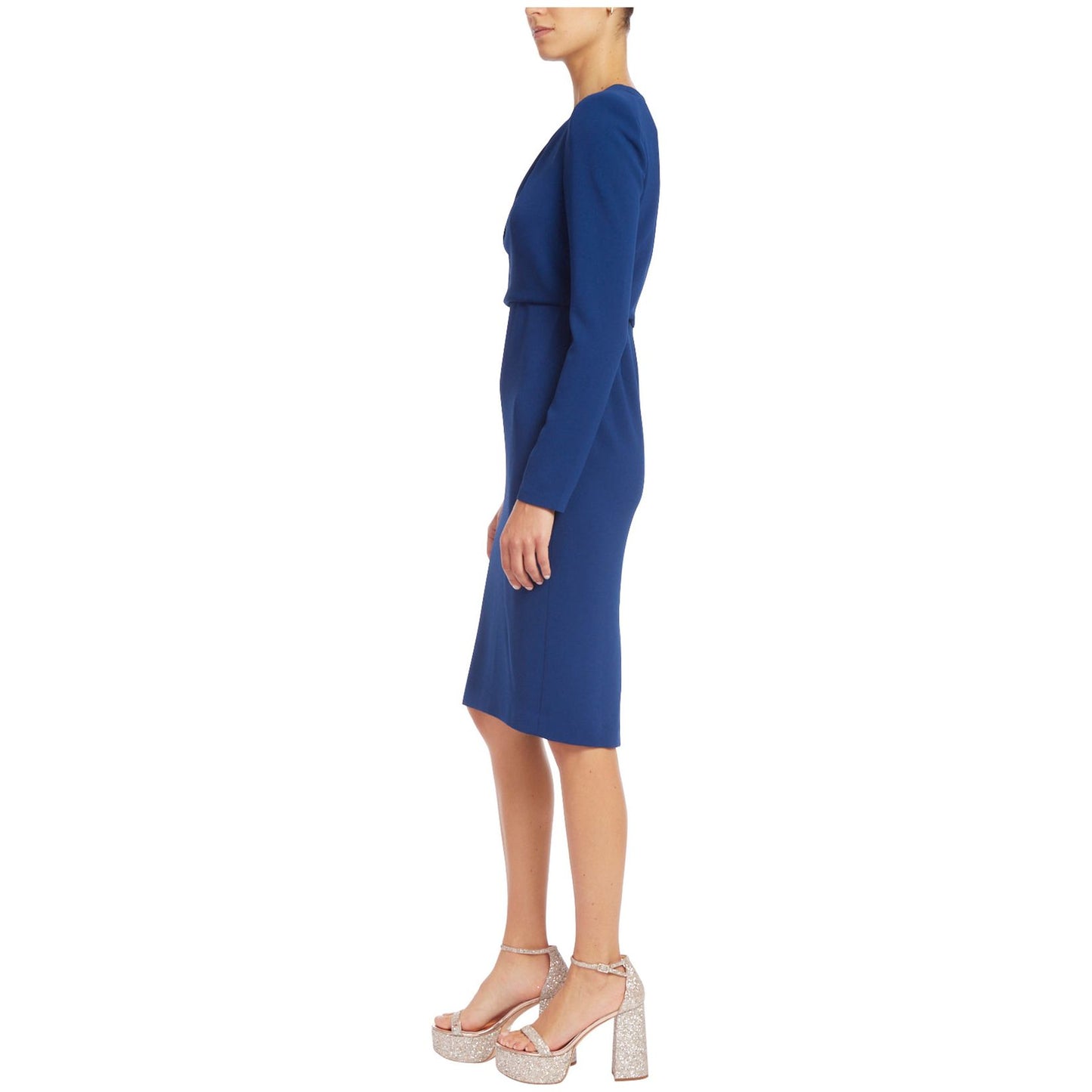 Badgley Mischka Knee Length Cocktail Dress