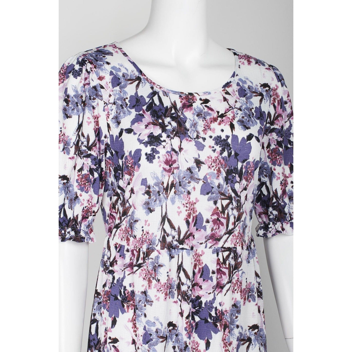 Floral Short Sleeve Dress