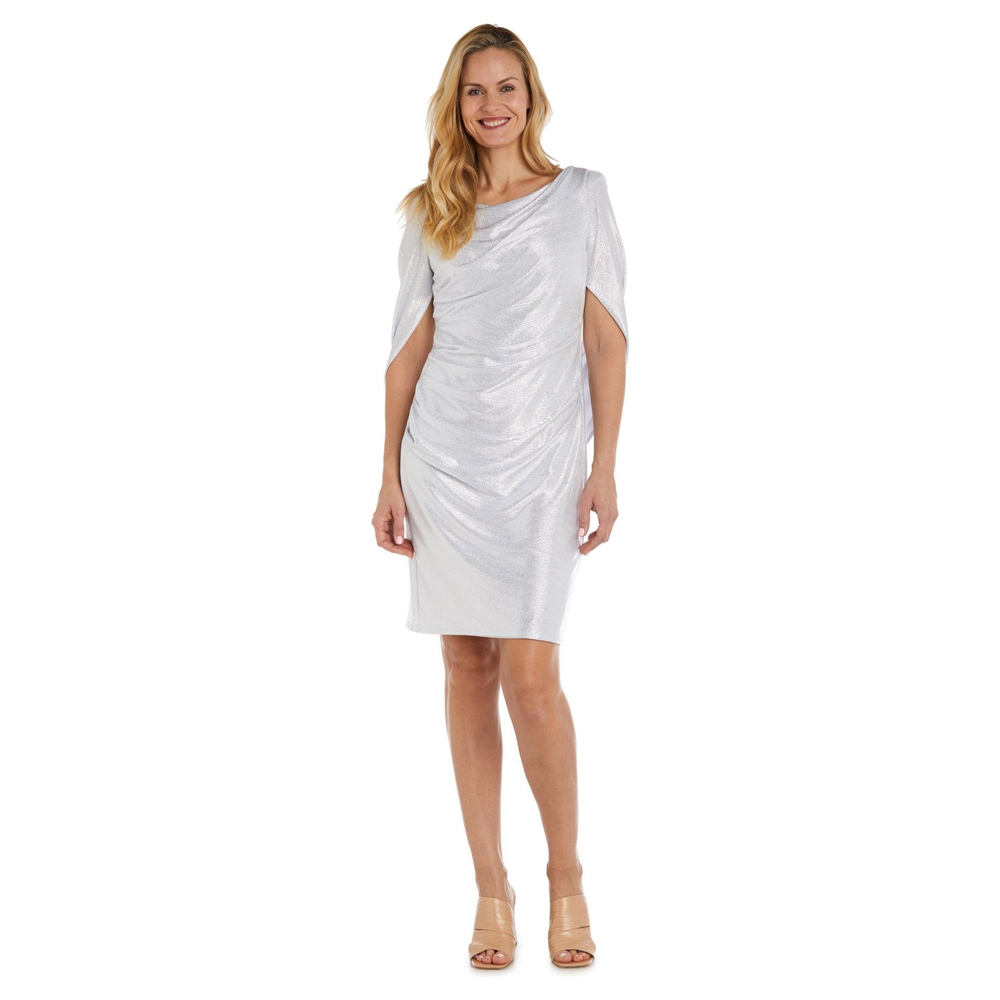 R&M Richards Knee Length Short Dress
