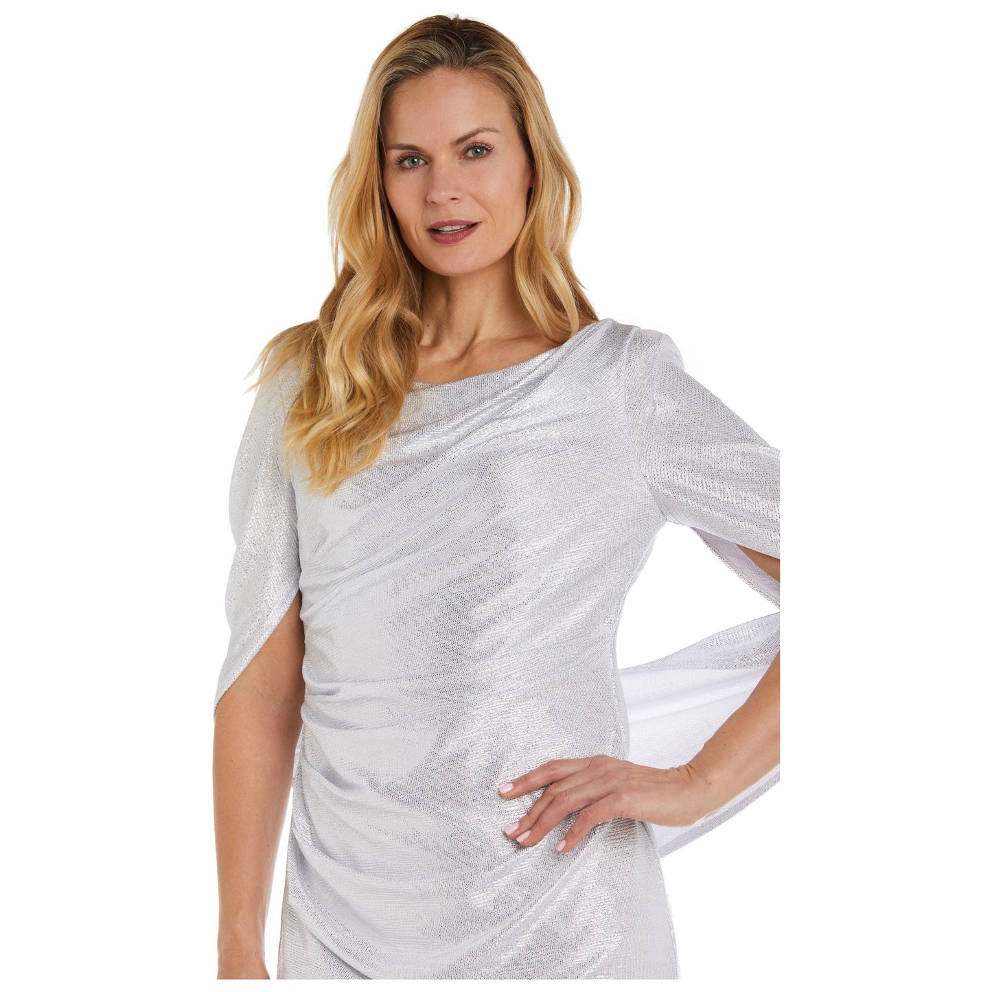 R&M Richards Knee Length Short Dress