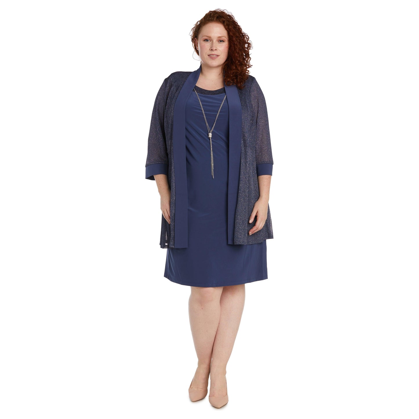 Plus Size Short Jacket Dress