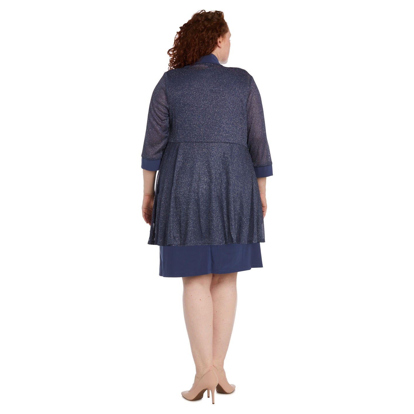 Plus Size Short Jacket Dress