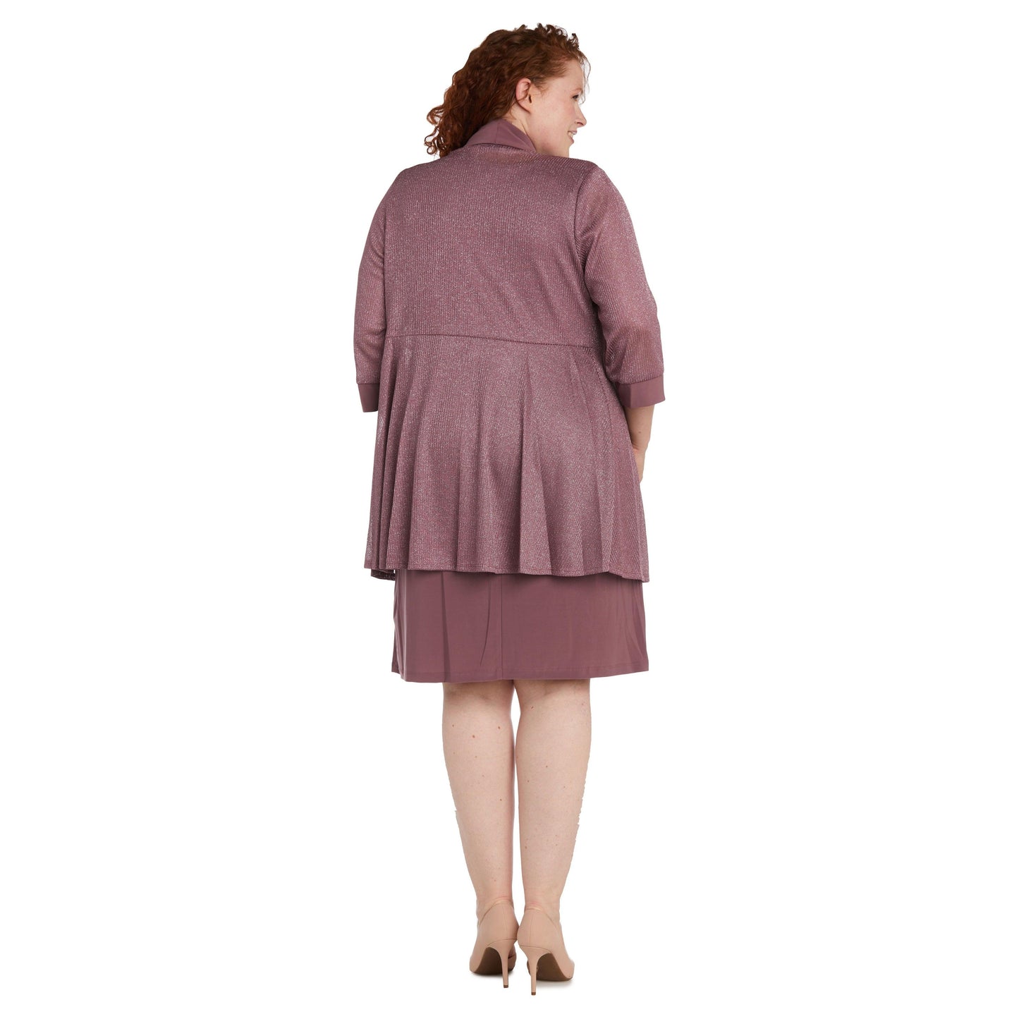 Plus Size Short Jacket Dress