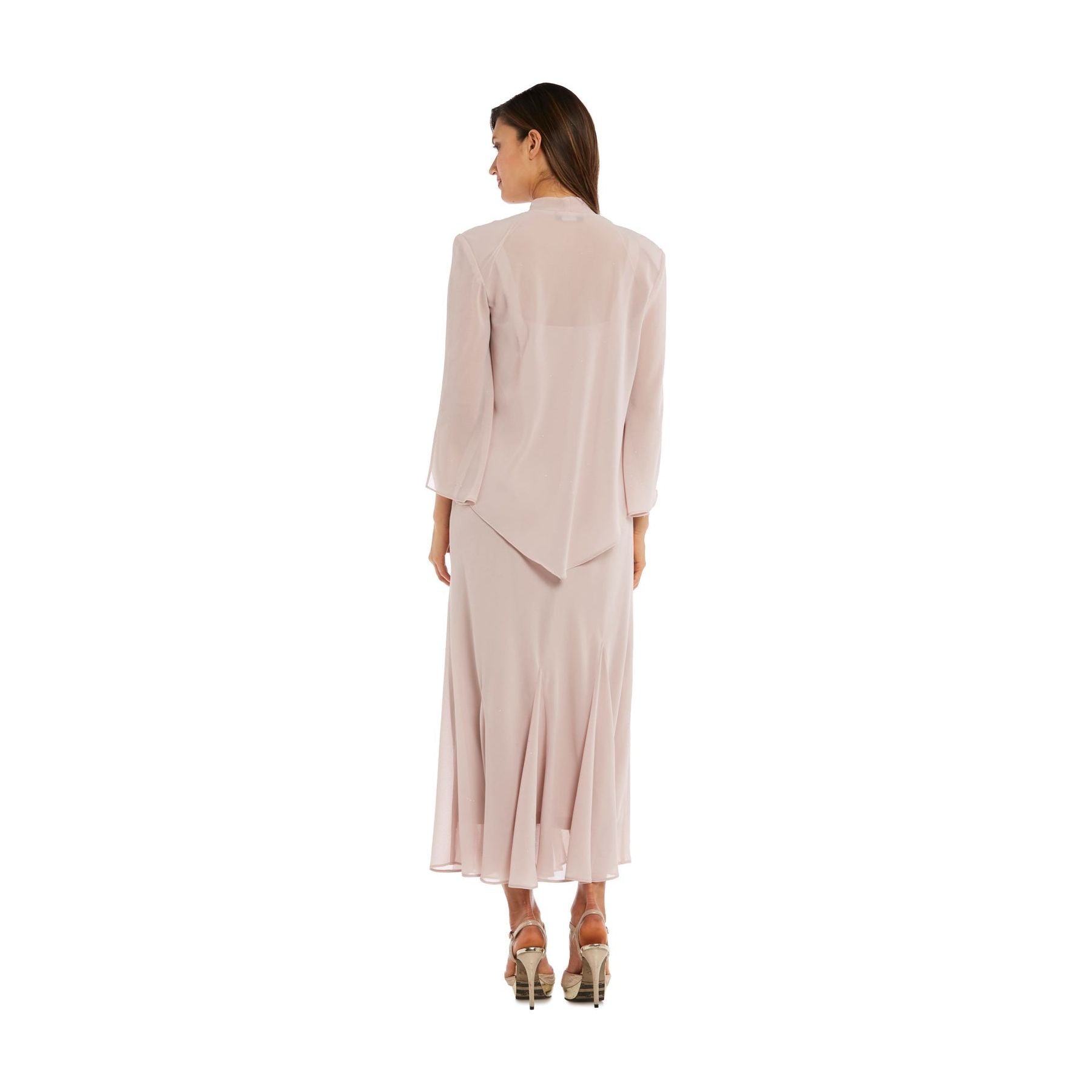 R & M Richards Long Formal Jacket Dress