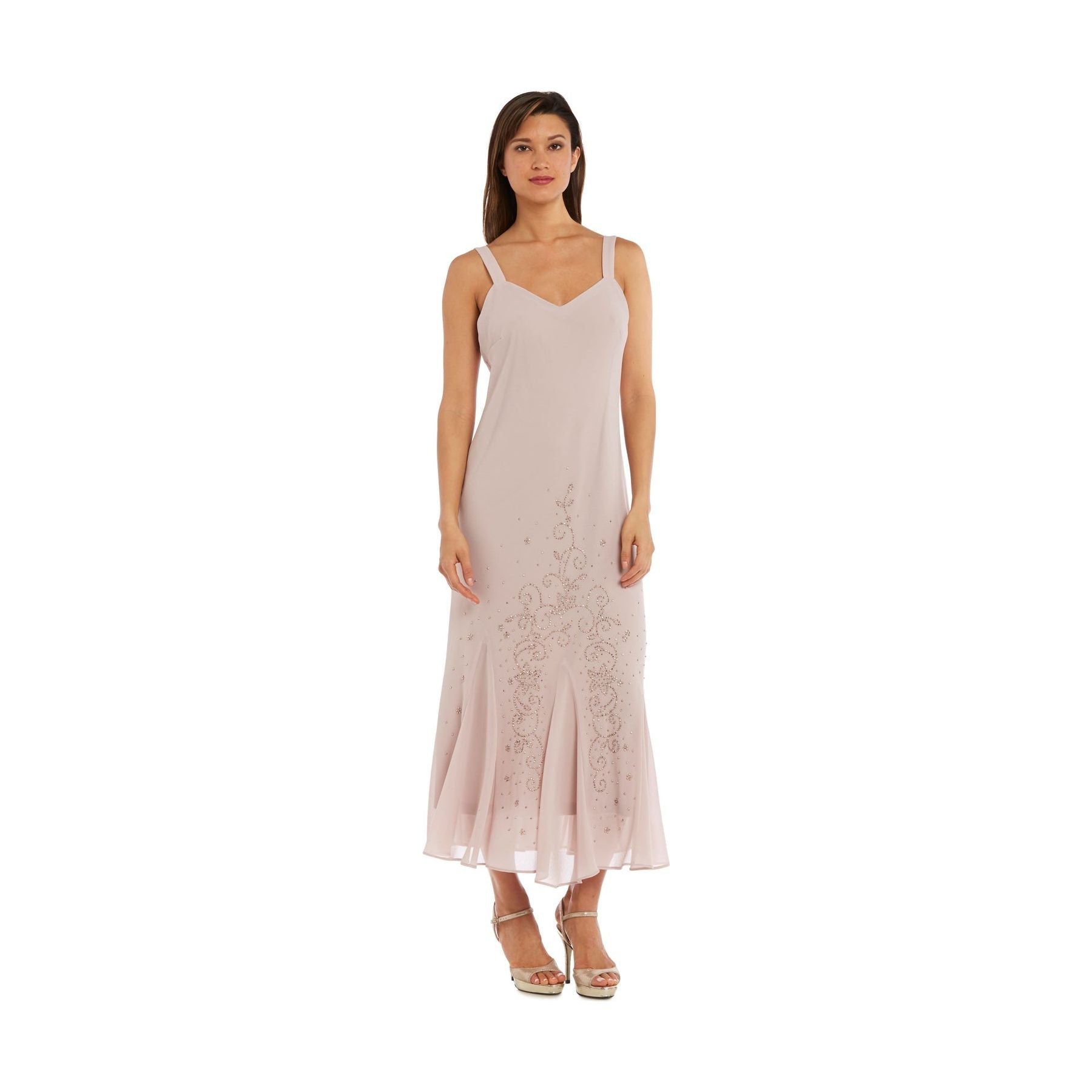 R & M Richards Long Formal Jacket Dress