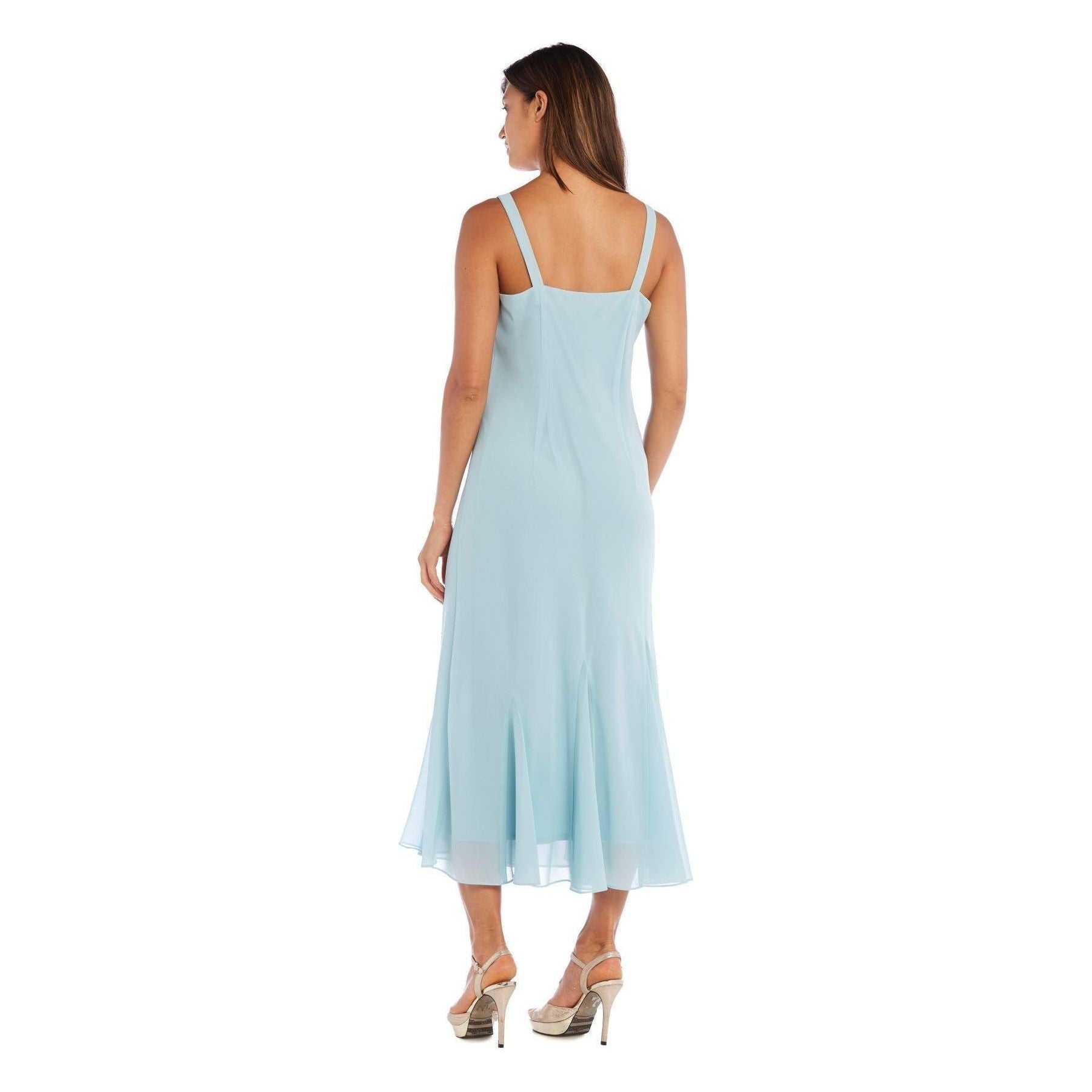 R & M Richards Long Formal Jacket Dress