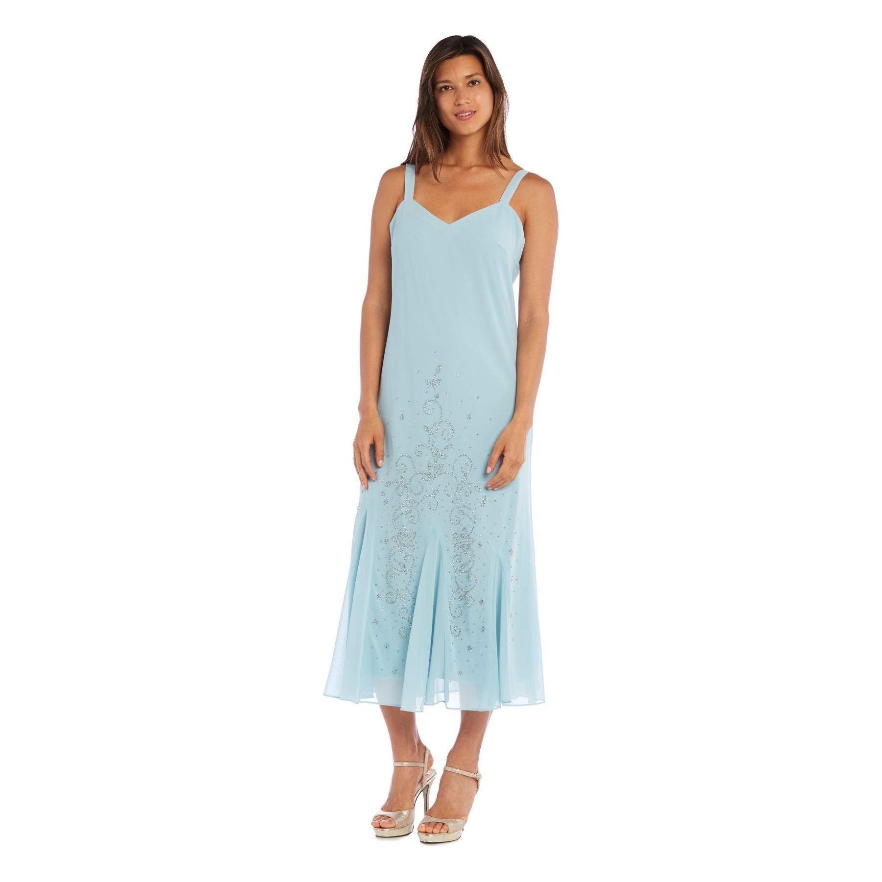 R & M Richards Long Formal Jacket Dress