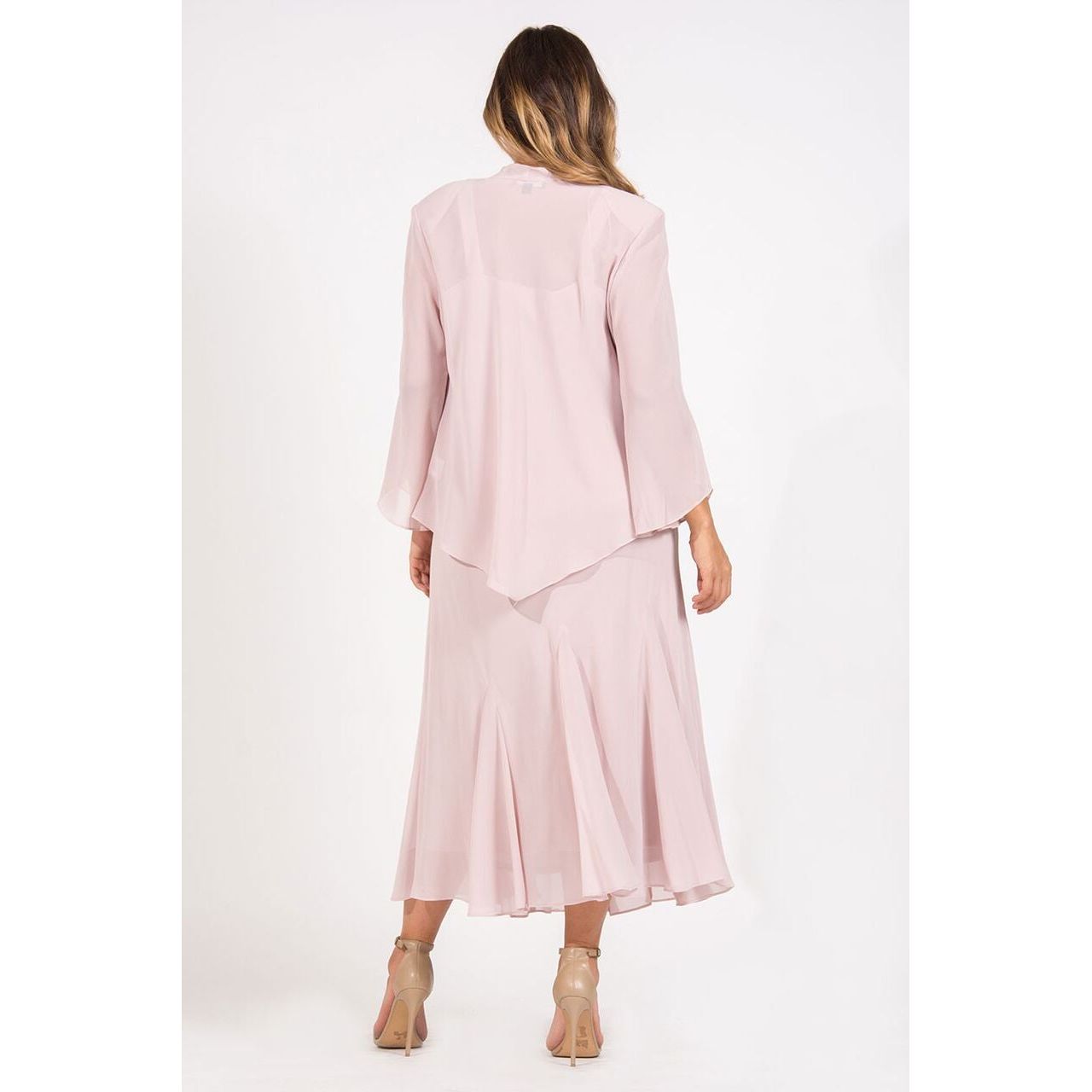 R & M Richards Long Formal Jacket Dress