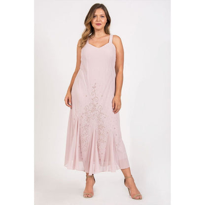 R & M Richards Long Formal Jacket Dress