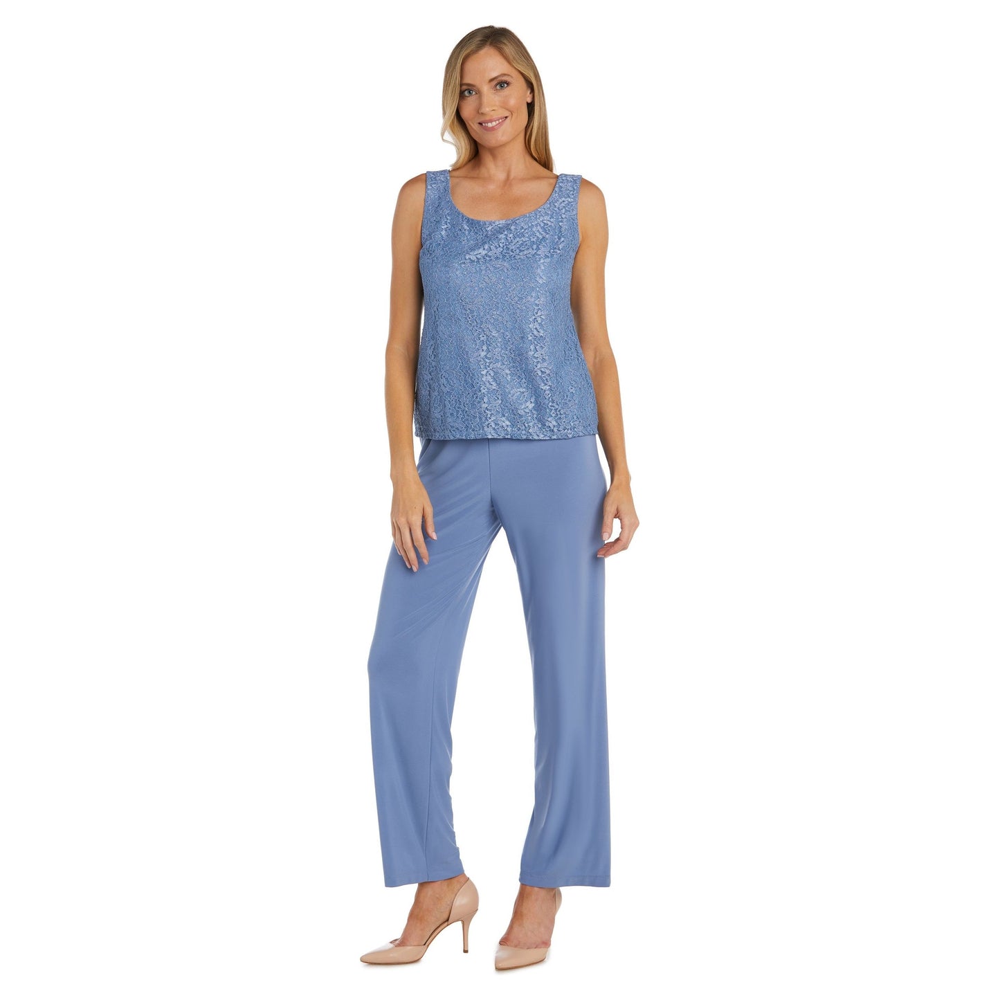 R&M Richards Plus Size Mother of Bride Pant Suit
