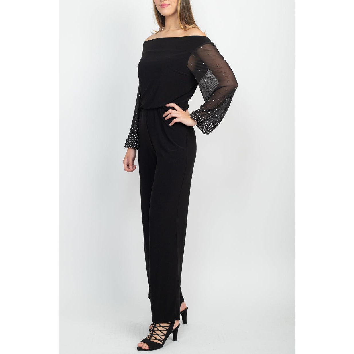 Formal Black Jumpsuit