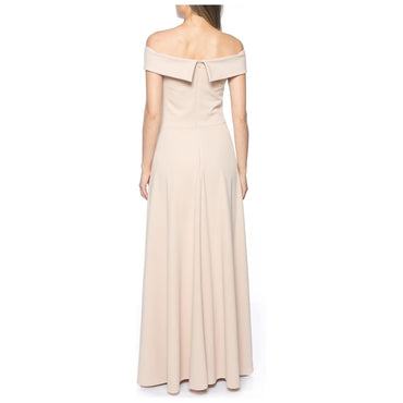Champagne Off Shoulder Jumpsuit