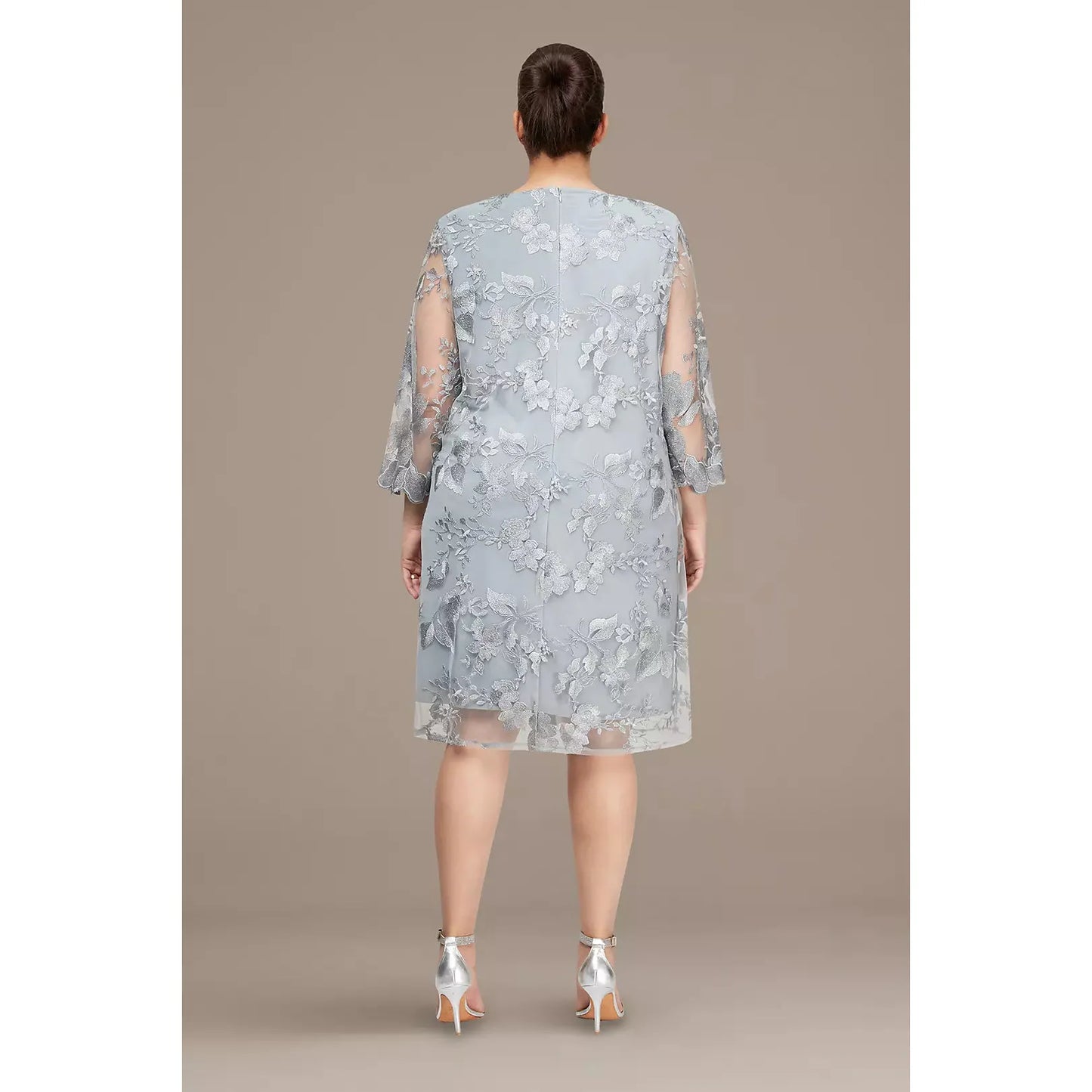 Plus Size Short Jacket Dress