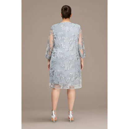 Plus Size Short Jacket Dress