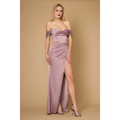 Stunning Satin Corset Gowns