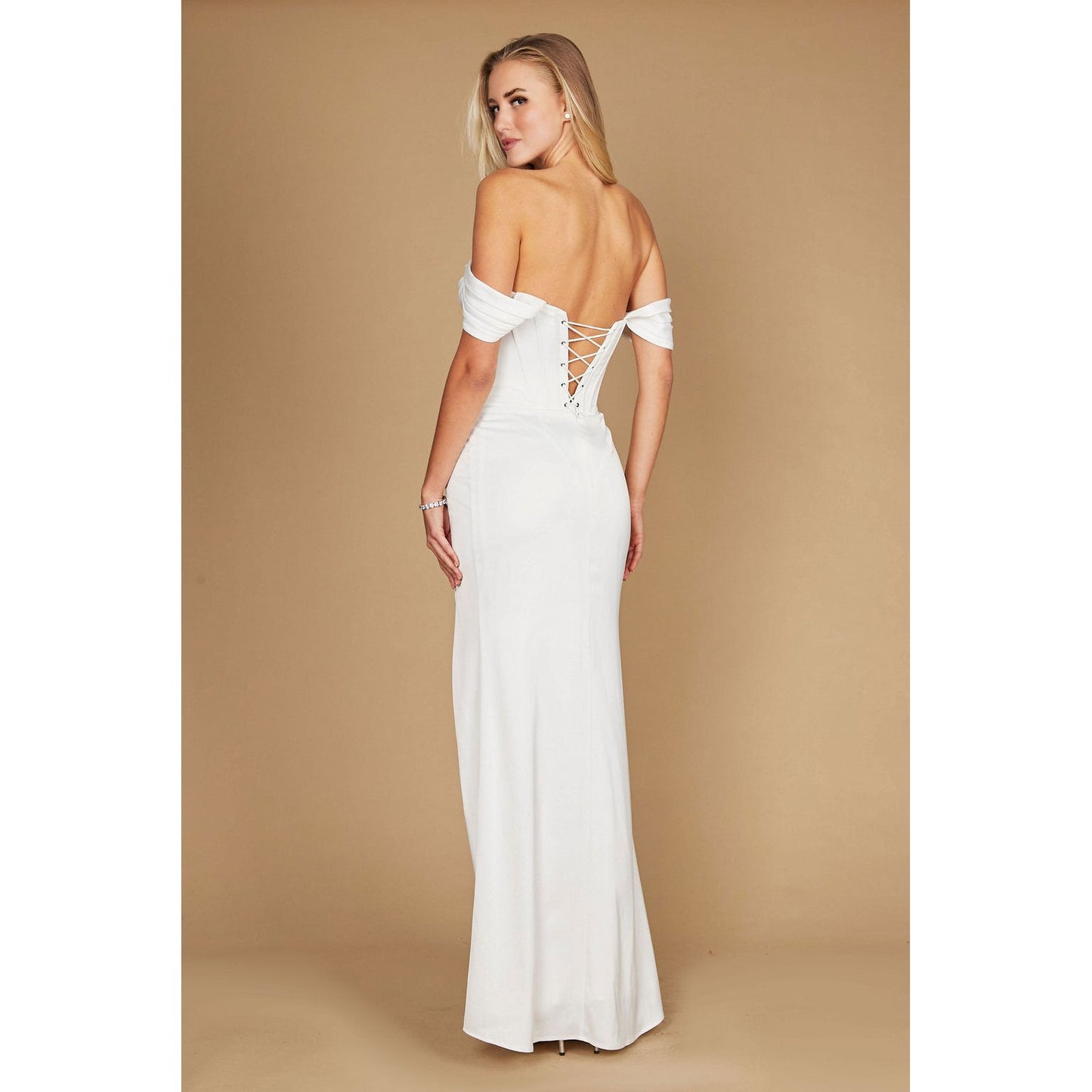 Stunning Satin Corset Gowns