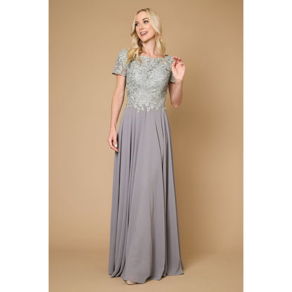 Mother Bride Chiffon Formal Evening Dress