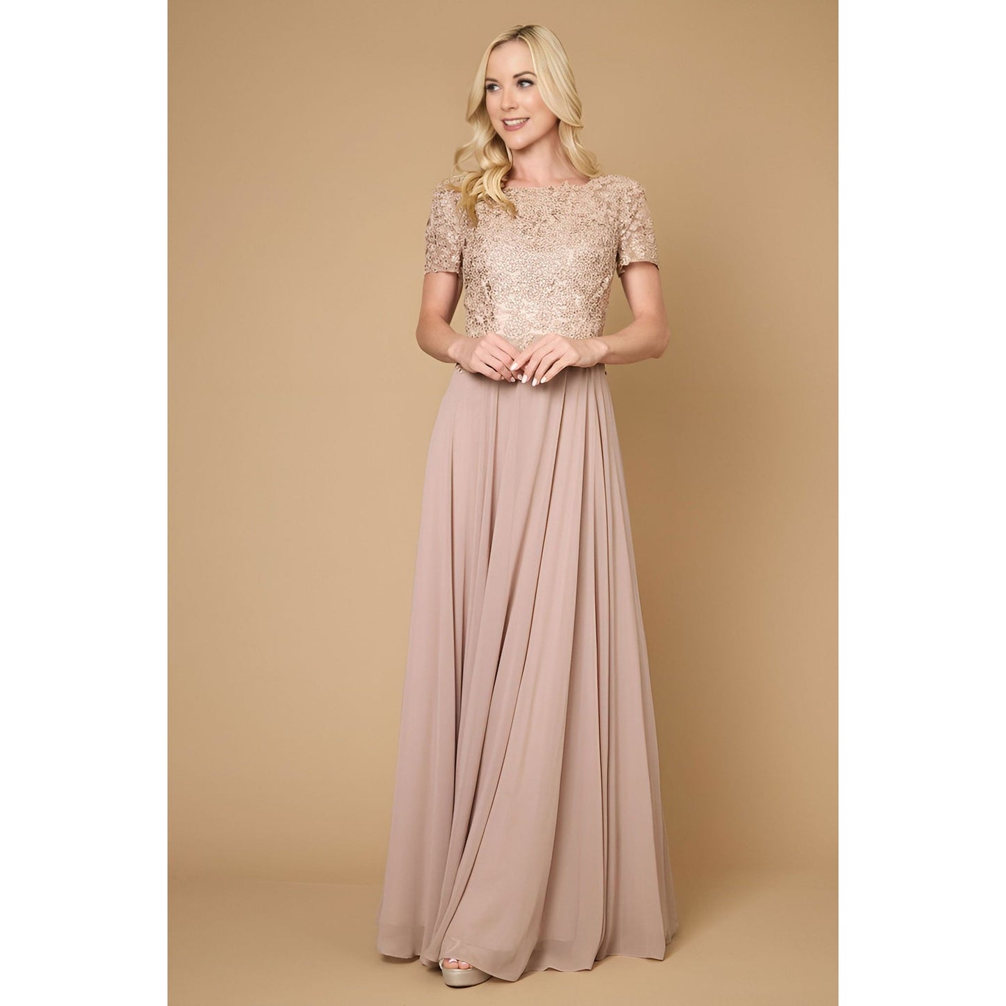 Mother Bride Chiffon Formal Evening Dress