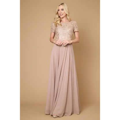 Mother Bride Chiffon Formal Evening Dress