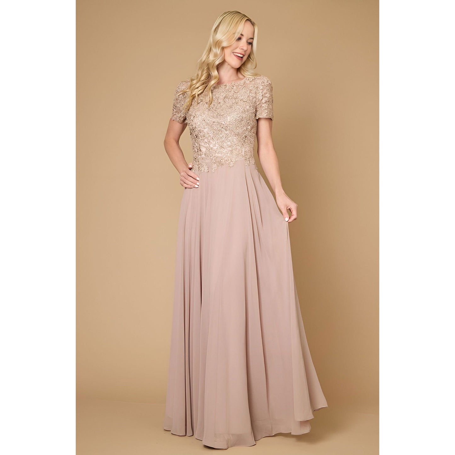 Mother Bride Chiffon Formal Evening Dress