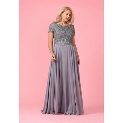 Mother Bride Chiffon Formal Evening Dress