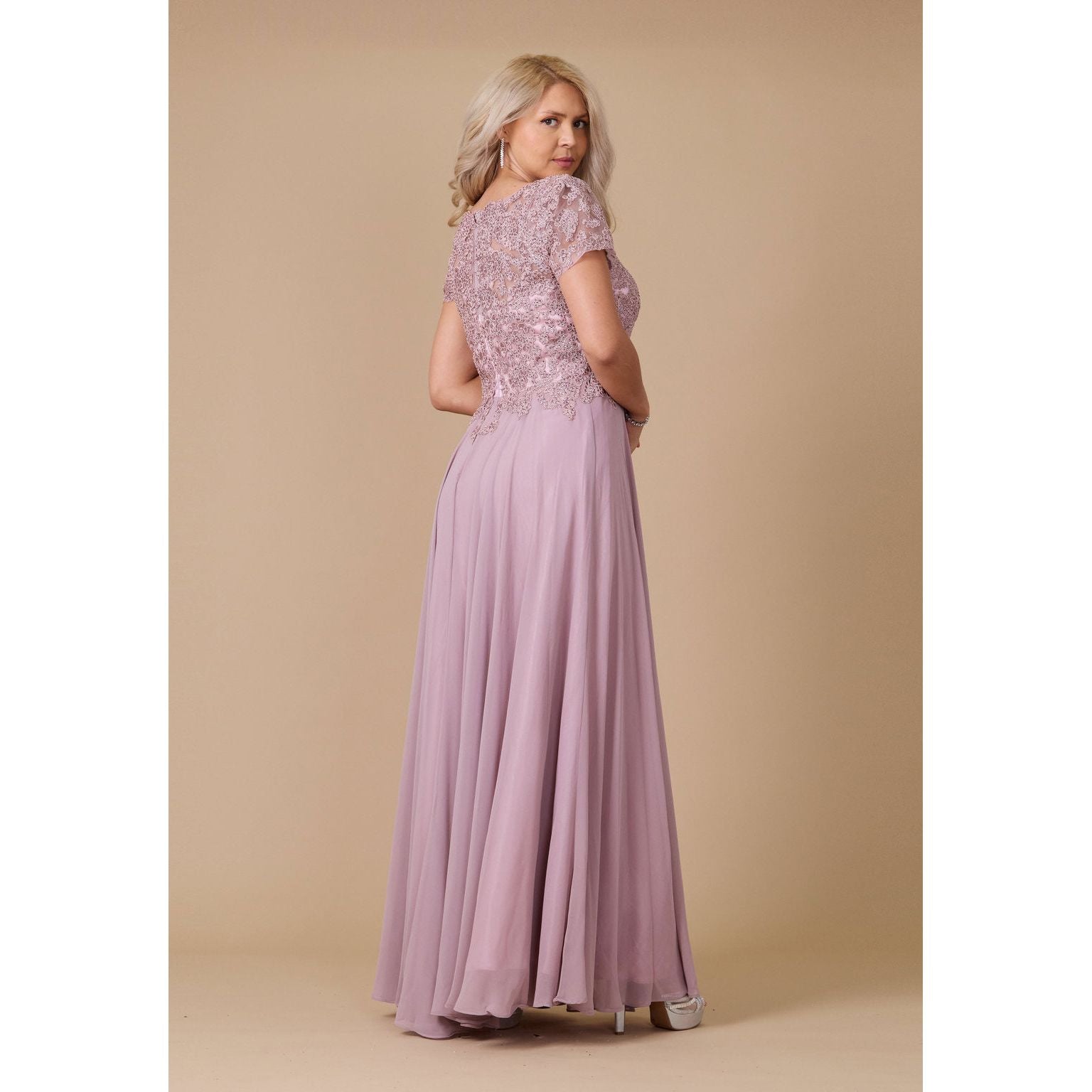 Mother Bride Chiffon Formal Evening Dress