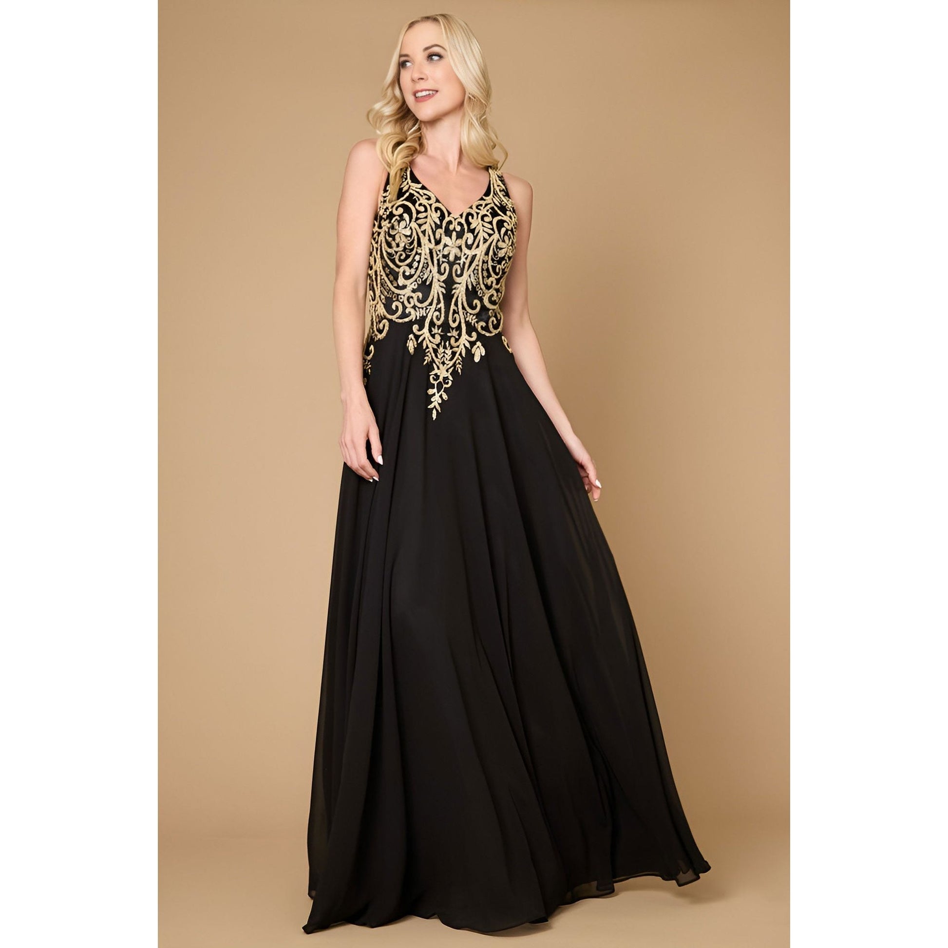 Formal Party Gown Black Tie