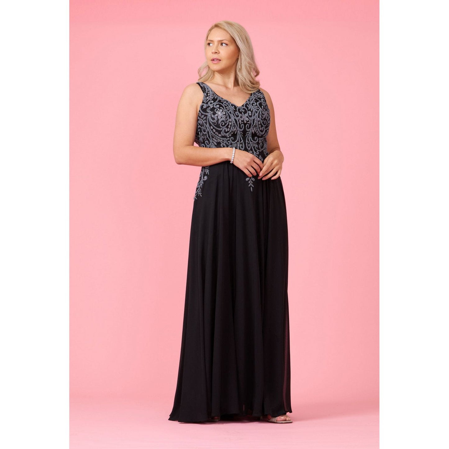 Formal Party Gown Black Tie