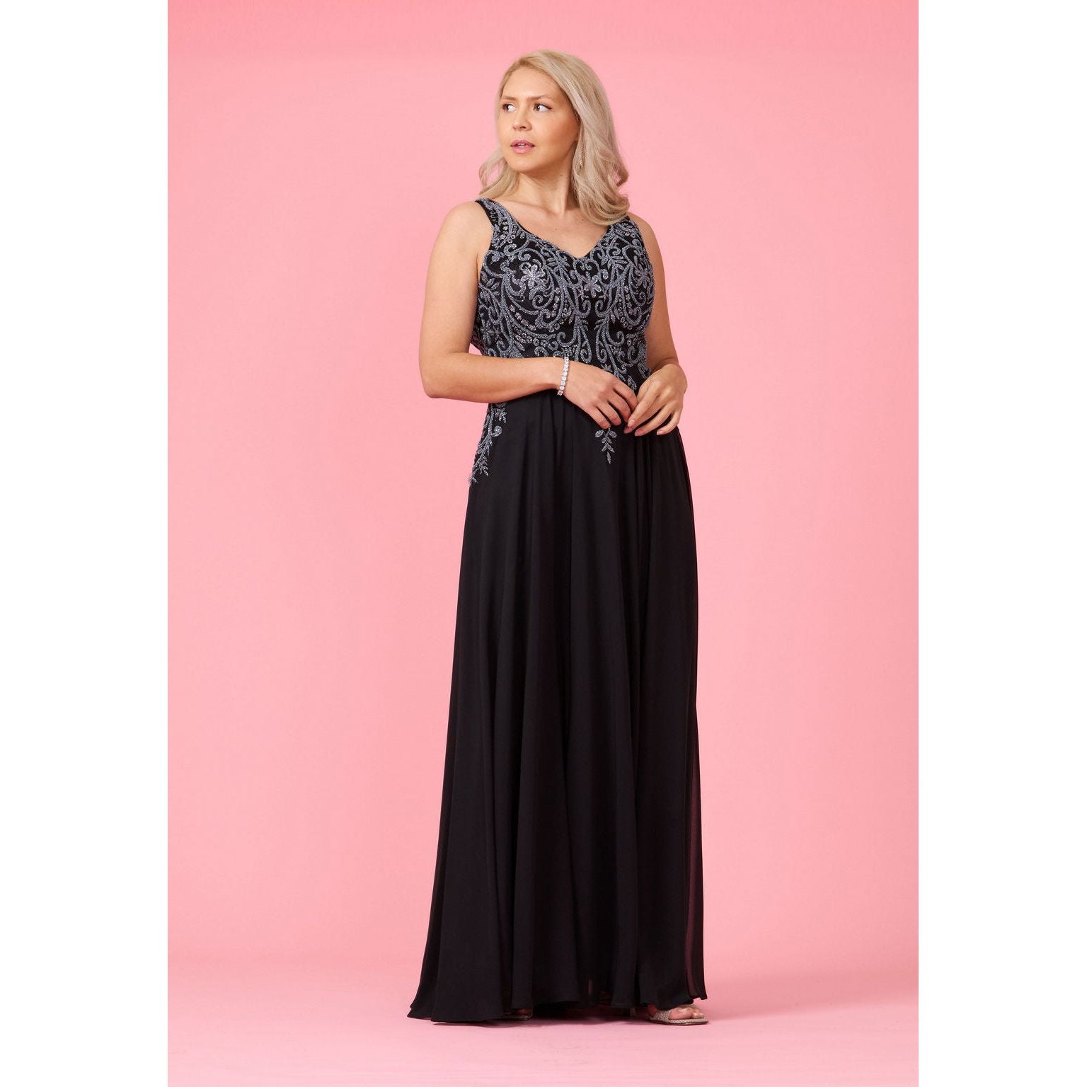 Formal Party Gown Black Tie