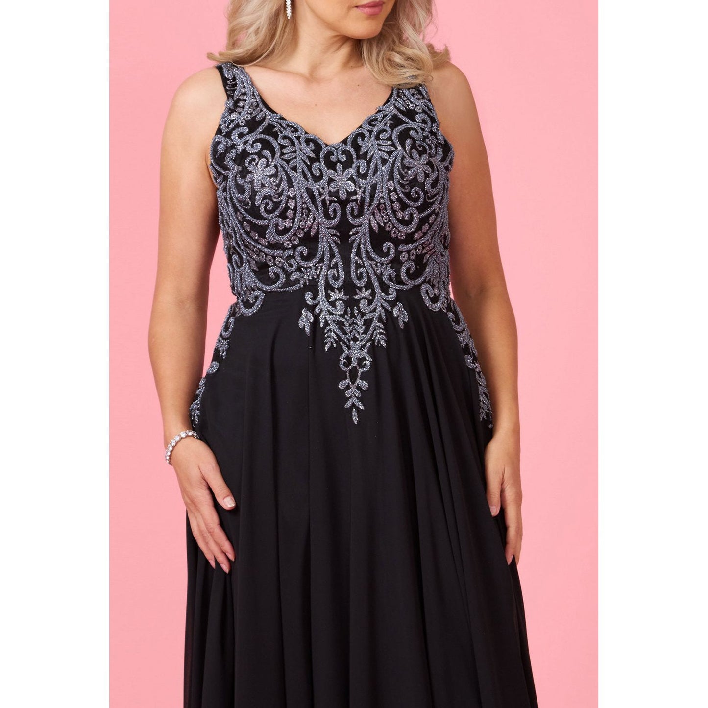 Formal Party Gown Black Tie