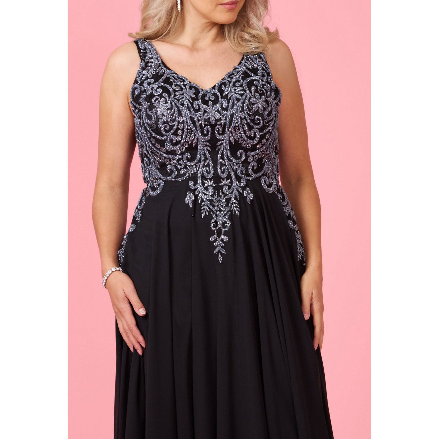 Formal Party Gown Black Tie