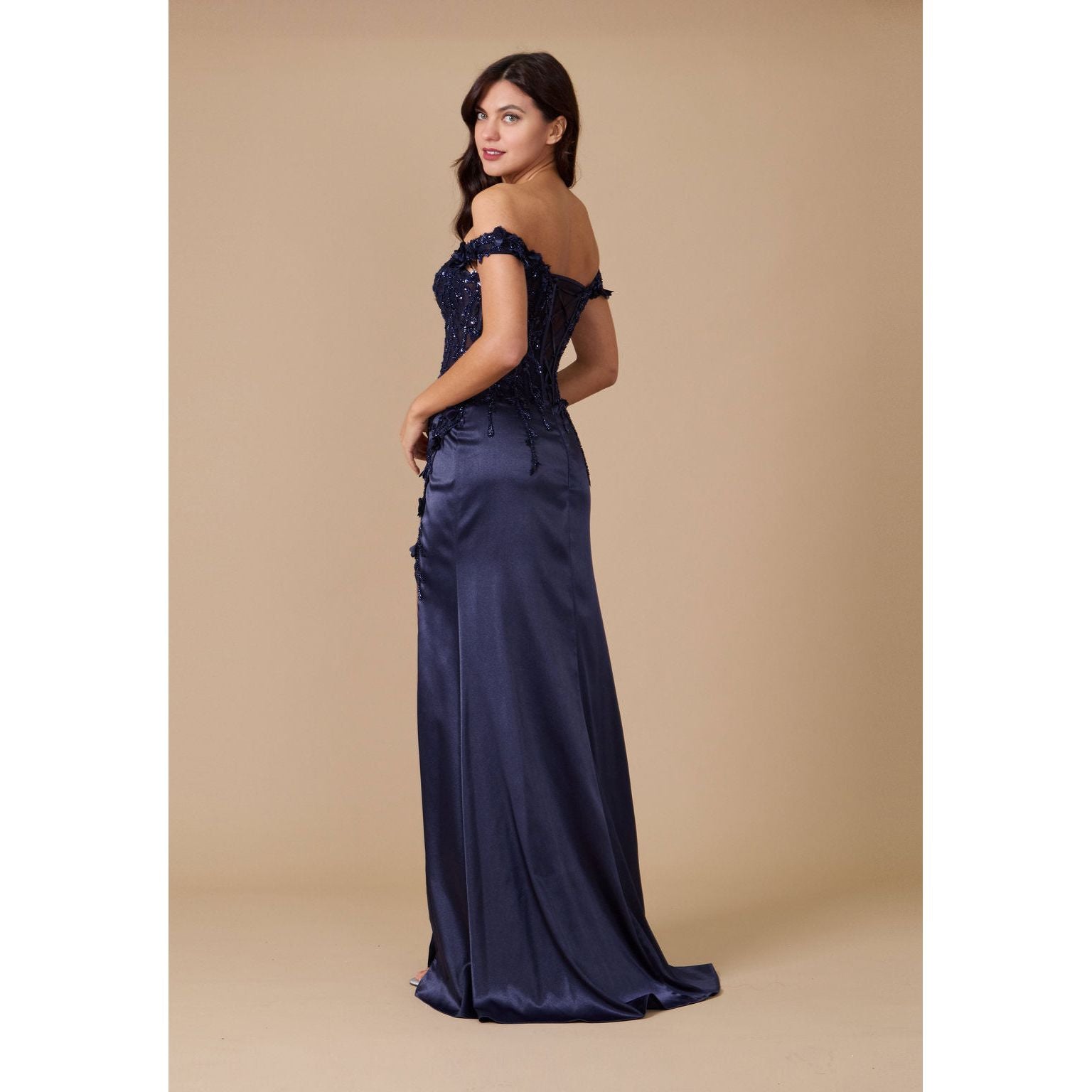 Formal Off Shoulder Prom Dress