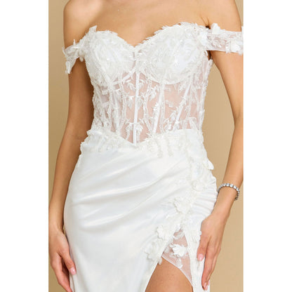 Formal Off Shoulder Prom Dress