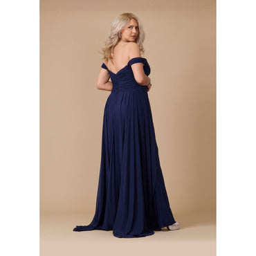 Off Shoulder Formal Evening Dress