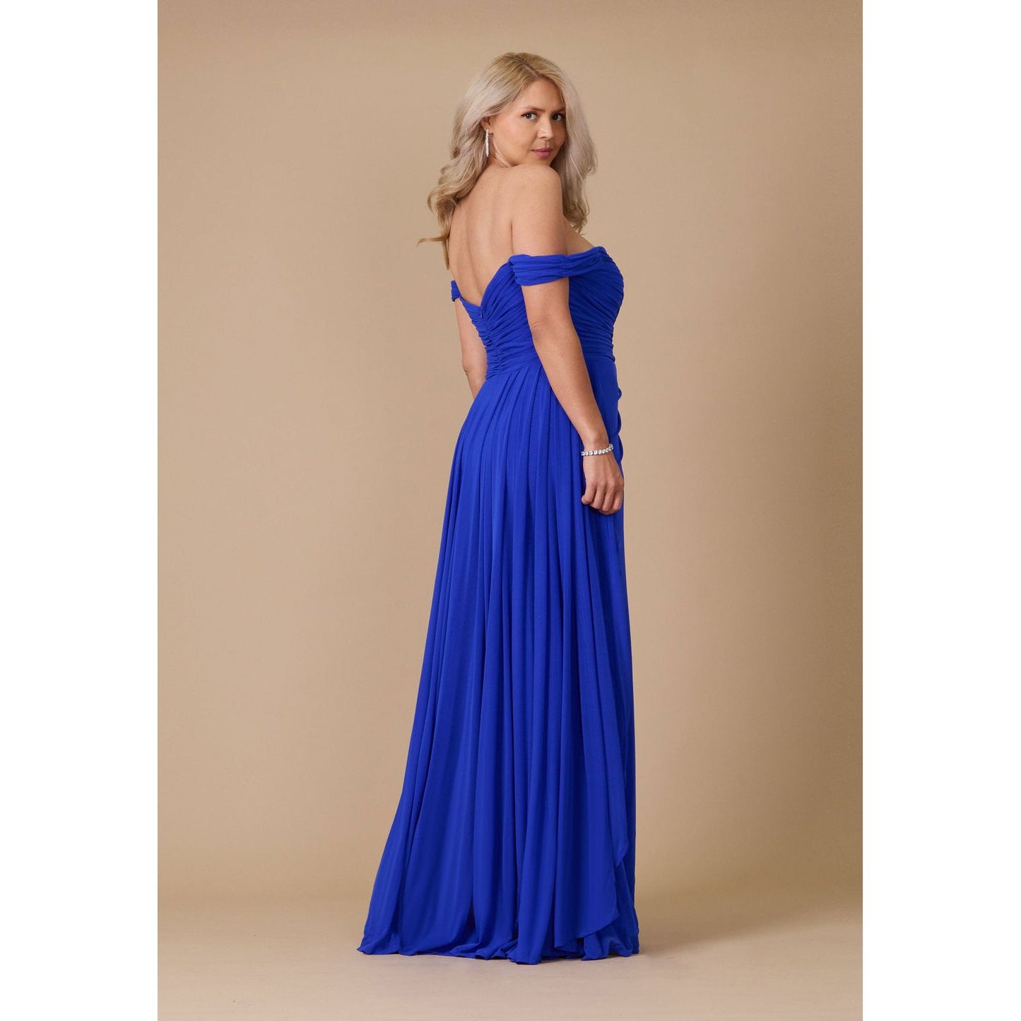 Off Shoulder Formal Evening Dress
