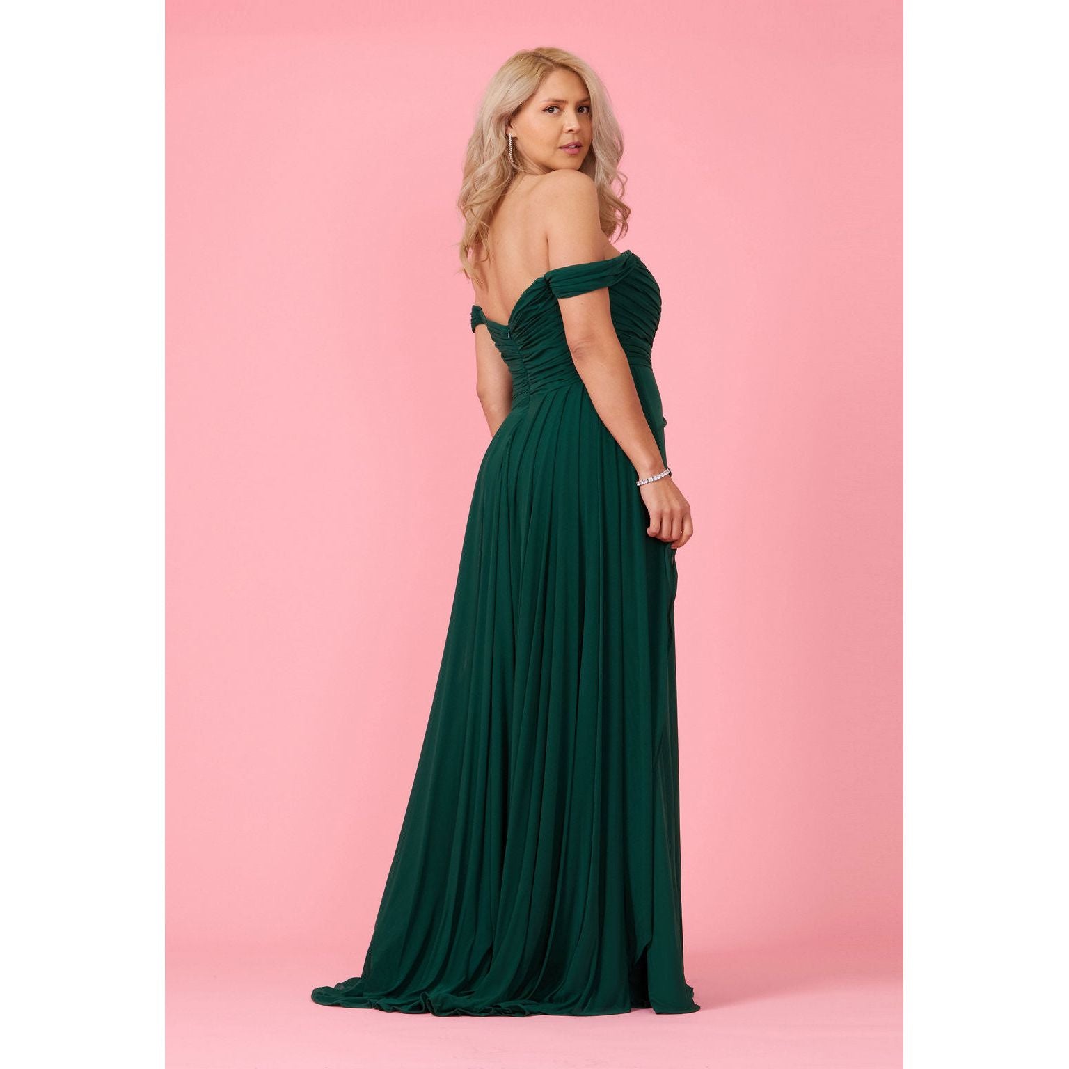 Off Shoulder Formal Evening Dress