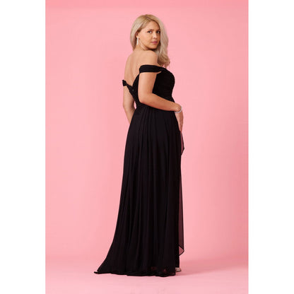 Off Shoulder Formal Evening Dress