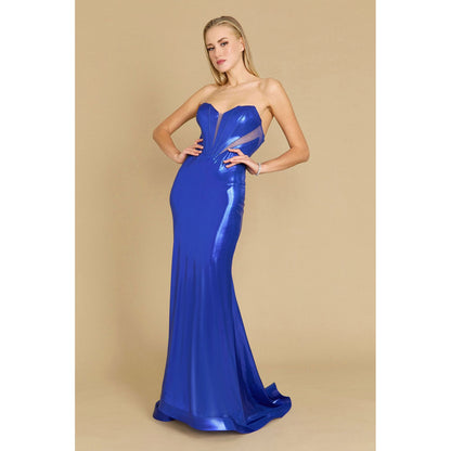 Long Corset Mermaid Formal Prom Dress
