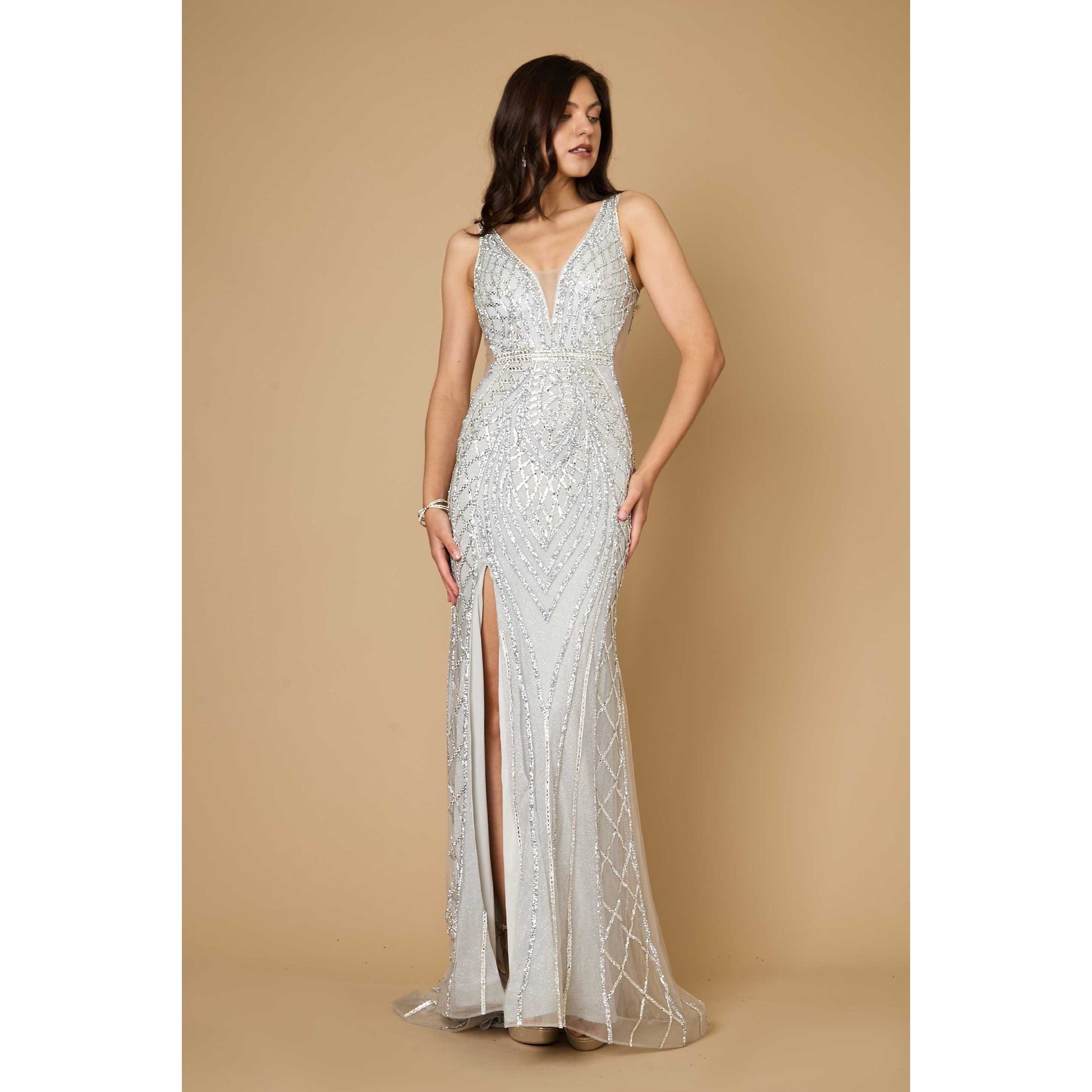 Sequin Couture Formal Dress